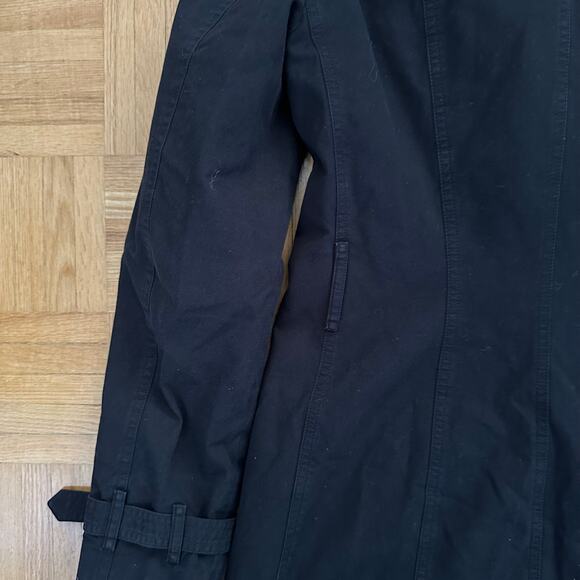 Burberry Sandringham long trench coat women Small *Missing Belt* - Picture 10 of 13